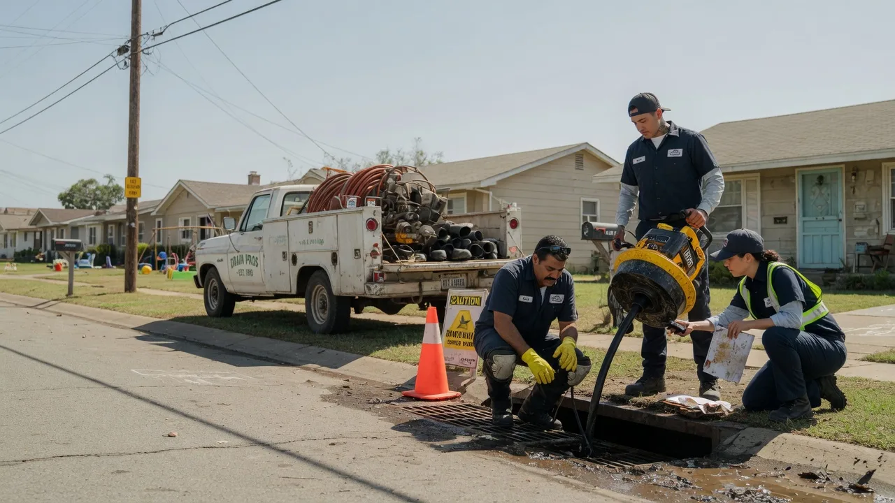 Drain Cleaning in Tioga, TX near me